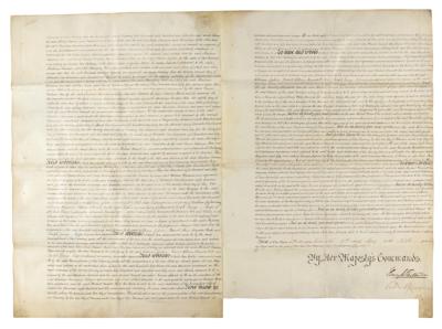 Lot #158 Queen Victoria Document Signed - Image 2
