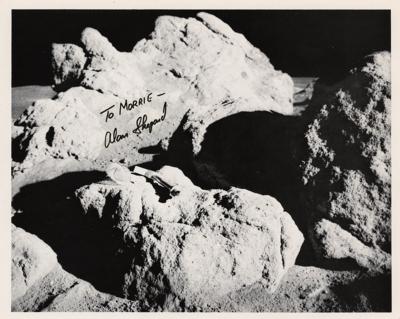Lot #462 Alan Shepard Signed Photograph