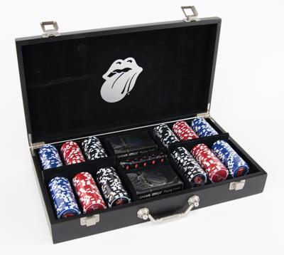 Lot #693 Rolling Stones Limited Edition 'Casino Boogie' Poker Set - Image 1
