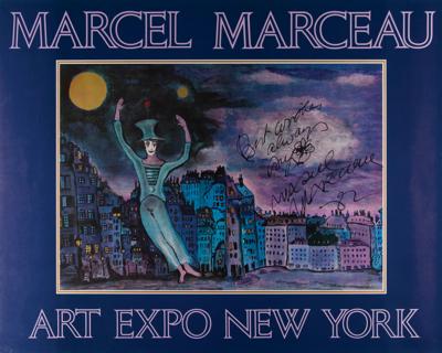 Lot #777 Marcel Marceau Signed Poster - Image 1