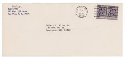 Lot #595 Pete Seeger Autograph Letter Signed - Image 2
