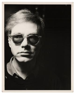 Lot #509 Andy Warhol Original Photograph by Lorenz