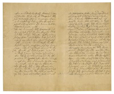Lot #173 Augustus II the Strong Letter Signed - Image 2