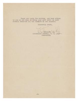 Lot #356 Lucian Truscott Typed Letter Signed - Image 2