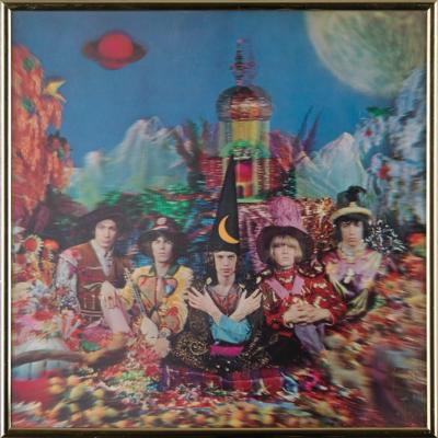 Lot #616 Rolling Stones Lenticular Promo for 'Their Satanic Majesties Request'