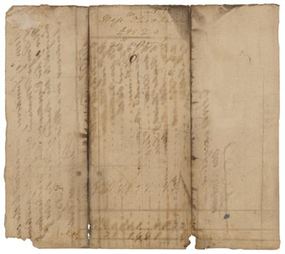 Lot #3 George Washington Handwritten Docketing - Image 2
