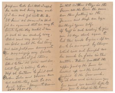 Lot #248 Horace Harmon Lurton Autograph Letter Signed - Image 2