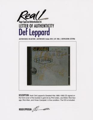 Lot #655 Def Leppard Signed CD - Image 2
