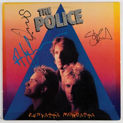 Lot #685 The Police Signed Album