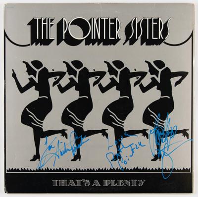 Lot #721 The Pointer Sisters Signed Album
