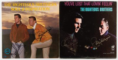 Lot #689 The Righteous Brothers (2) Signed Albums
