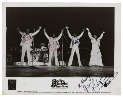 Lot #674 Gladys Knight and the Pips Signed Photograph - Image 1