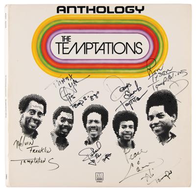 Lot #702 The Temptations Signed Album