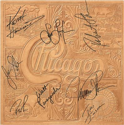 Lot #650 Chicago Signed Album
