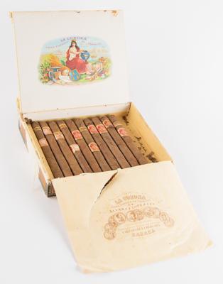 Lot #147 Winston Churchill's Box of (10) Cigars - Image 2