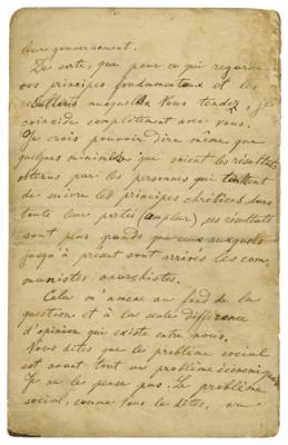 Lot #550 Leo Tolstoy Letter Signed - Image 5