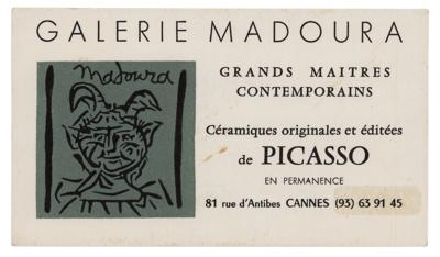 Lot #478 Pablo Picasso Signature - Image 2