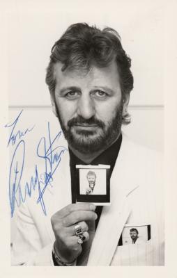Lot #644 Beatles: Ringo Starr Signed Photograph - Image 1
