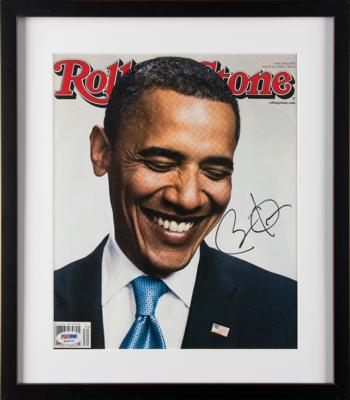 Lot #85 Barack Obama Signed Magazine - Image 3