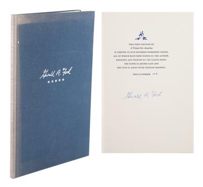 Lot #57 Gerald Ford Signed Book - Image 1