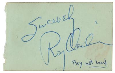 Lot #680 Roy Orbison Signature