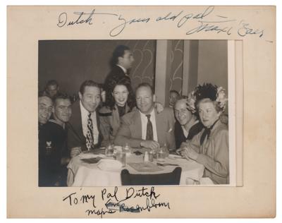 Lot #819 Max Baer and Maxie Rosenbloom Signed Photograph