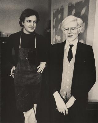 Lot #487 Andy Warhol and Jamie Wyeth Signed Program