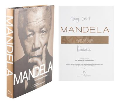 Lot #121 Nelson Mandela Signed Book