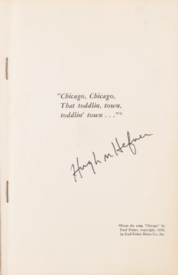 Lot #217 Hugh Hefner Signed Book - Image 2