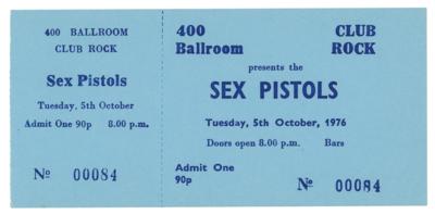 Lot #709 Sex Pistols 1976 440 Ballroom Concert Ticket - Image 1