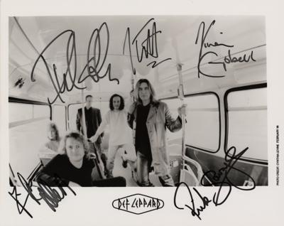 Lot #654 Def Leppard Signed Photograph