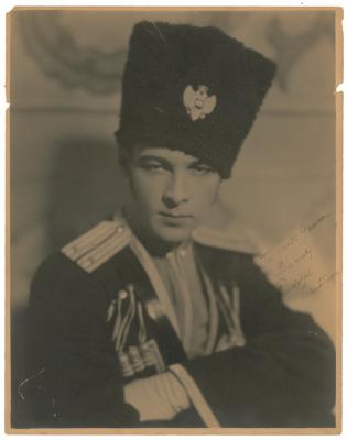 Lot #737 Rudolph Valentino Signed Photograph - Image 1