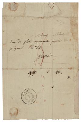 Lot #226 Alexander von Humboldt Autograph Letter Signed - Image 2