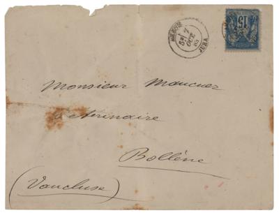 Lot #131 Louis Pasteur Letter Signed - Image 3