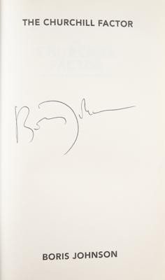 Lot #228 Boris Johnson Signed Book - Image 2