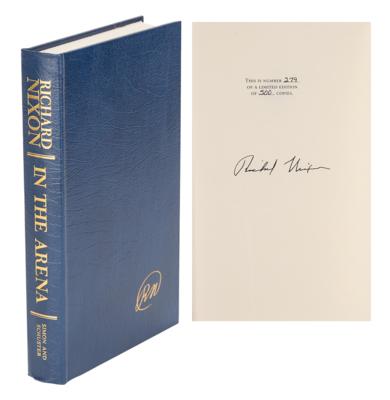 Lot #63 Richard Nixon Signed Book