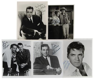Lot #780 Classic Television Stars (5) Signed Photographs