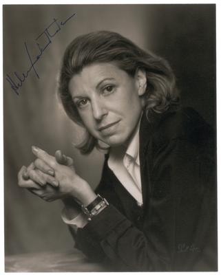 Lot #423 Helen Frankenthaler Signed Photograph