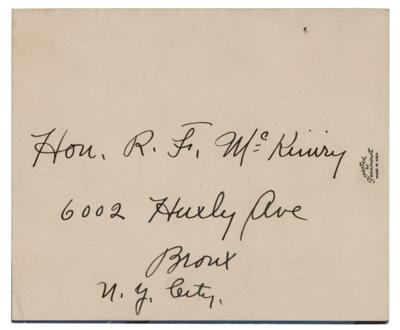 Lot #594 Harry Armstrong Autograph Musical Quotation Signed - Image 3