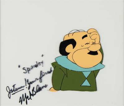 Lot #443 Mel Blanc: Cosmo Spacely (Jetsons) Signed Production Cel