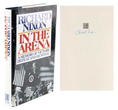Lot #62 Richard Nixon Signed Book