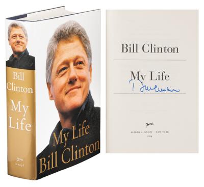 Lot #39 Bill Clinton Signed Book