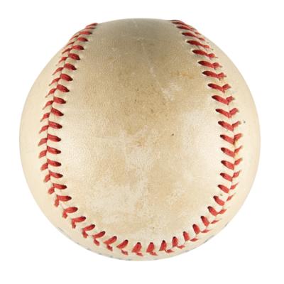 Lot #926 Babe Ruth Signed Baseball - Image 2