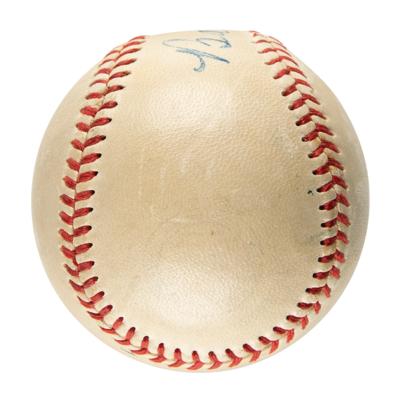 Lot #926 Babe Ruth Signed Baseball - Image 5