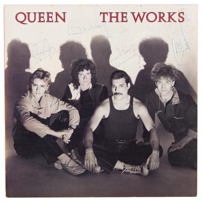 Lot #563 Queen Signed Album