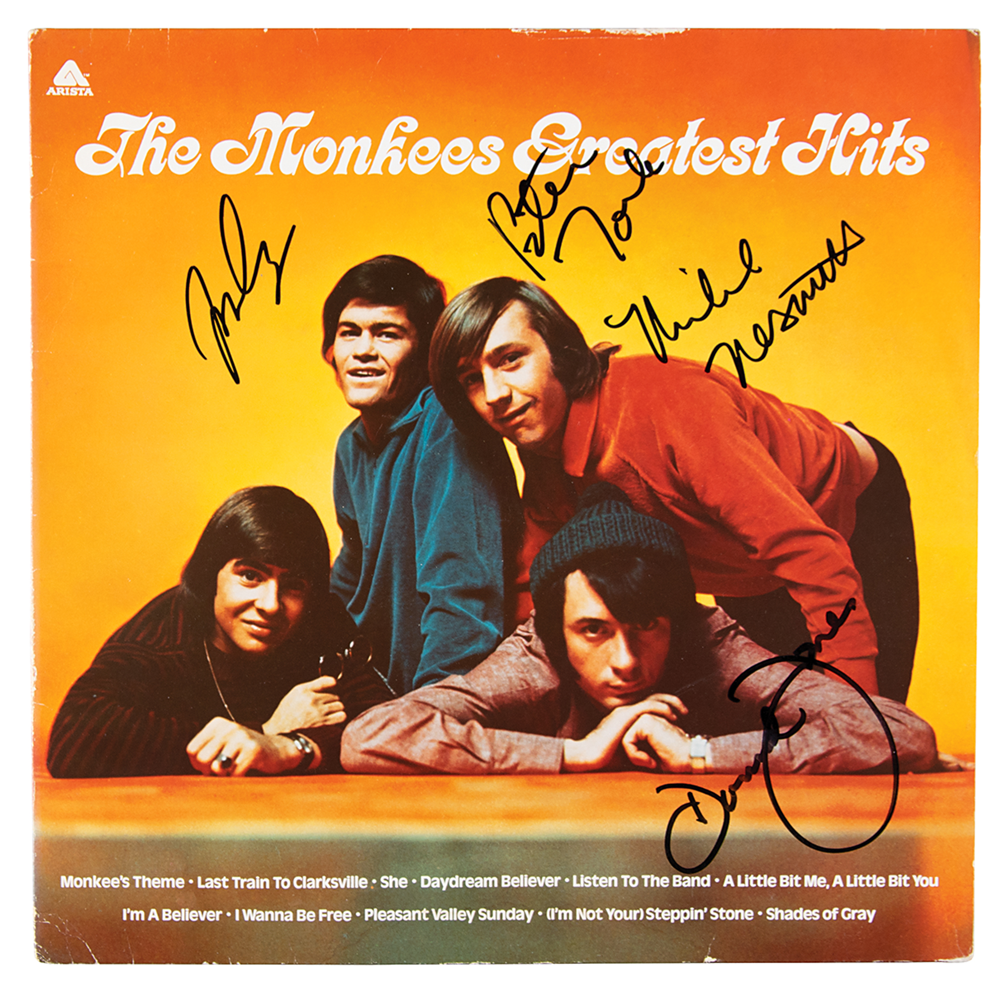 Lot #667 The Monkees Signed Album