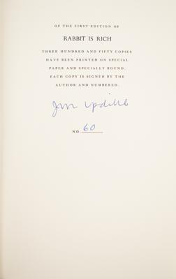 Lot #516 John Updike Signed Book - Image 2