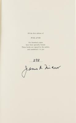 Lot #500 James A. Michener Signed Book - Image 2