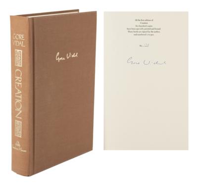 Lot #521 Gore Vidal Signed Book - Image 1