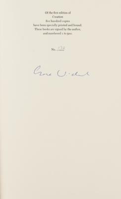 Lot #521 Gore Vidal Signed Book - Image 2